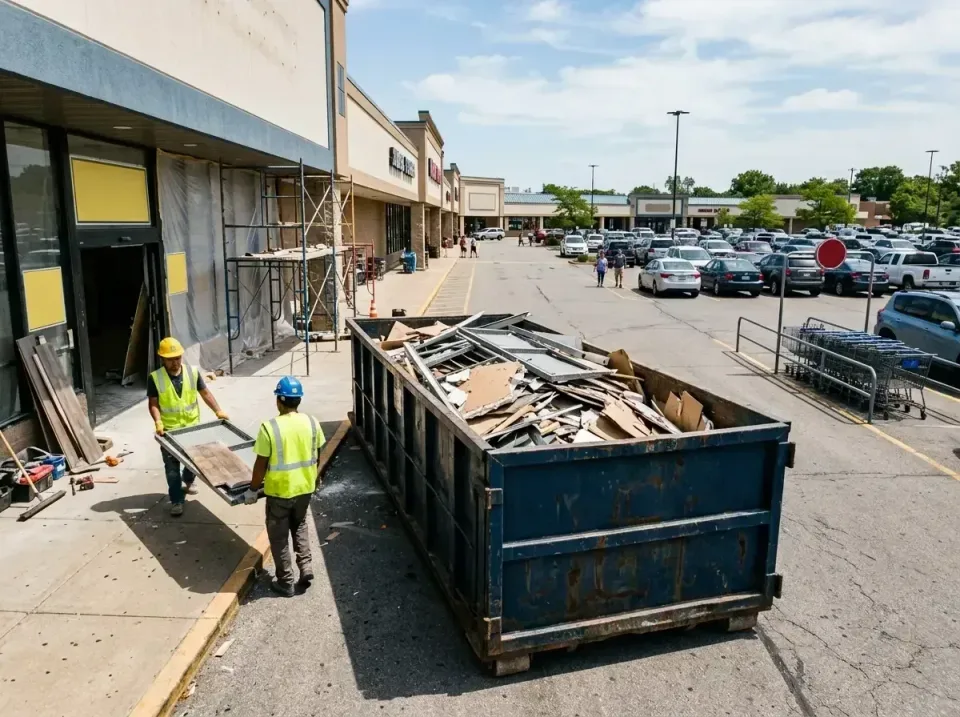 retail-store-renovation-debris-003 — frequently asked questions, Roll-off Dumpster Rentals in Middle River, MD